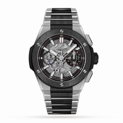 Hublot Big Bang Integrated Titanium Ceramic 42mm Mens details 451.NM.1170.NM