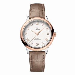 Omega De Ville Prestige 34mm Ladies details Silver O43423342052001