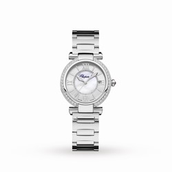 Chopard Imperiale 29mm Automatic Stainless Steel Diamond and Amethyst Ladies details 388563-3004