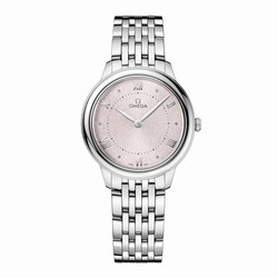Omega De Ville Prestige 30mm Ladies details Rose Silver O43410306002001