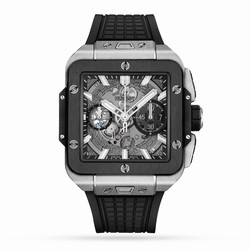 Hublot Square Bang Unico Titanitum Ceramic 42mm Mens details 821.NM.0170.RX