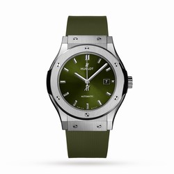 Hublot Classic Fusion Titanium Green 42mm 542.NX.8970.RX