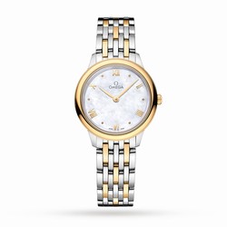 Omega De Ville Prestige Quartz 27.5mm Ladies details White O43420286005001