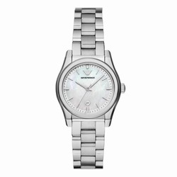 Emporio Armani Federico Ladies details 32mm White Mother Of Pearl AR11557