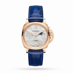 Panerai Luminor Due Luna Goldtech 38mm Ladies details PAM01181