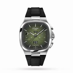 Glashutte Original Vintage Seventies Panorama Date 40mm Mens details - Rubber Strap 1-37-02-09-02-63