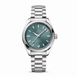 Omega Seamaster Aqua Terra 150m Co-Axial Master Chronometer 34mm Ladies details Green O22010342010001