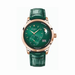 Glashutte Original PanoMaticLunar Green Dial 1-90-02-23-35-30
