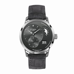 Glashutte Original PanoMaticLunar 40mm Mens details Grey 1-90-02-43-32-62