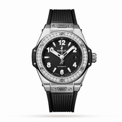Hublot Big Bang One Click Steel Diamonds 33mm details 485.SX.1170.RX.1204