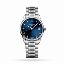 Longines Master Collection 34mm Ladies details Blue L23574976