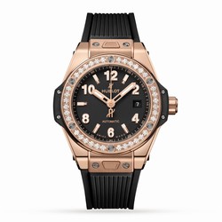 Hublot Big Bang One Click King Gold Diamonds 33mm details 485.OX.1180.RX.1204