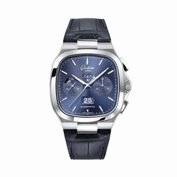 Glashutte Original Seventies Chronograph Panorama Date 40mm Mens details 1-37-02-08-02-61