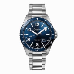 Glashutte Original SeaQ Panorama Date 43.2mm Mens details Blue 1-36-13-02-81-70