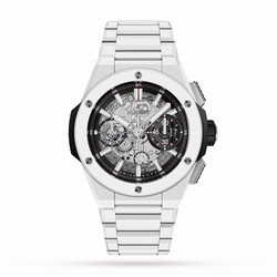 Hublot Big Bang Integrated White Ceramic 42mm Mens details 451.HX.1123.HX