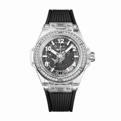 Hublot Big Bang One Click Sapphire Diamonds 39mm 465.JX.4902.RX.1204