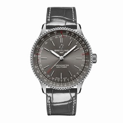 Breitling Navitimer 36mm Ladies details Grey Alligator A17327381B1P1