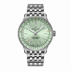 Breitling Navitimer 36mm Ladies details Green A17327361L1A1