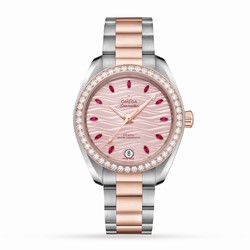 Omega Seamaster Aqua Terra 150M Co-Axial Master Chronometer 34mm Ladies details O22025342060001