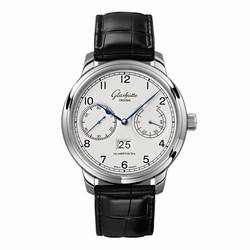 Glashutte Original Senator Observer 44mm Mens details White 1-00-14-05-02-04
