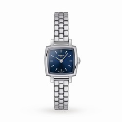 Tissot Lovely Square Quartz 20mm Ladies details Blue T0581091104101