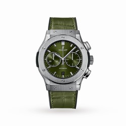 Hublot Classic Fusion Chronograph Titanium Green 45mm 521.NX.8970.LR