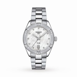Tissot T-Classic PR100 Sport Chic 36mm Ladies details T1019101111600