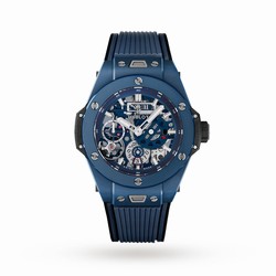 Hublot Big Bang MECA-10 Ceramic Blue Chronograph 45mm 414.EX.5123.RX