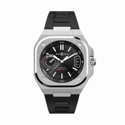 Bell & Ross BR X5 Black Steel 41mm Mens details Black BRX5R-BL-ST/SRB