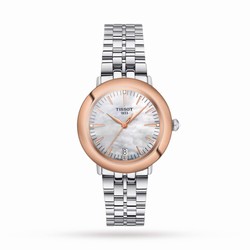 Tissot T-Gold Glendora 18K Gold 33mm Ladies details Mother Of Pearl T9292104111600