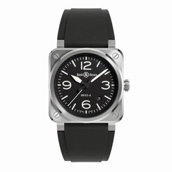 Bell & Ross BR 03 Black Steel 41mm BR03A-BL-ST/SRB
