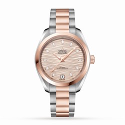Omega Seamaster Aqua Terra 150M Co-Axial Master Chronometer 34mm Ladies details O22020342059001