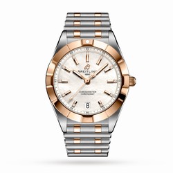 Breitling Chronomat 32 Stainless Steel  18k Red Gold details U77310101A2U1
