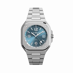 Bell & Ross BR 05 GMT Sky Blue 41mm BR05G-PB-ST/SST