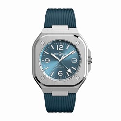 Bell & Ross BR 05 GMT SKY BLUE 41MM BR05G-PB-ST/SRB