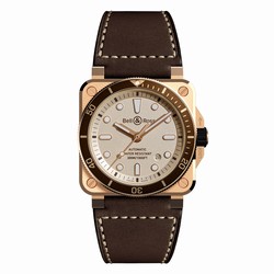 Bell & Ross BR 03-92 Diver White Bronze 42mm Mens details BR0392-D-WH-BR/SCA