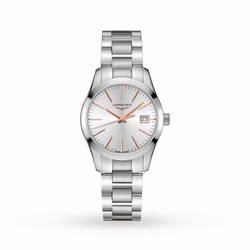 Longines Conquest Classic 34mm Silver Dial Stainless Steel Ladies details L23864726
