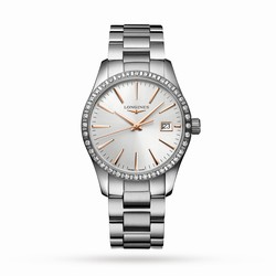 Longines Conquest Classic 34mm Ladies details Silver L23860726