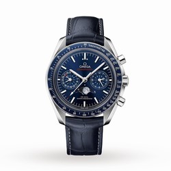 Omega Speedmaster Moonphase Co-Axial Master Chronometer Chronograph Mens details O30433445203001