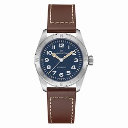 Hamilton Khaki Field Expedition Automatic 37mm Mens details Blue H70225540