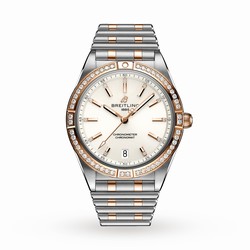 Breitling Chronomat Automatic 36 Stainless Steel  18k Red Gold details U10380591A1U1