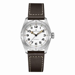 Hamilton Khaki Field Expedition Automatic 37mm Mens details White H70225510