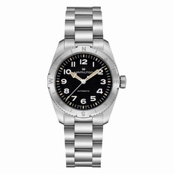 Hamilton Khaki Field Expedition Automatic 37mm Mens details Black H70225130