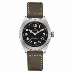 Hamilton Khaki Field Expedition 41mm Mens details Black H70315830