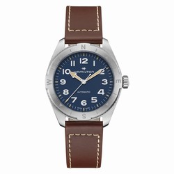 Hamilton Khaki Field Expedition 41mm Mens details Blue H70315540