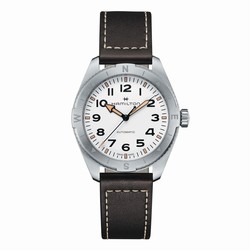 Hamilton Khaki Field Expedition 41mm Mens details White H70315510