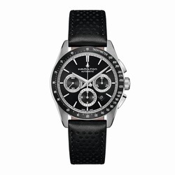 Hamilton Jazzmaster Performer Automatic Chronograph 42mm Mens details Black H36606730