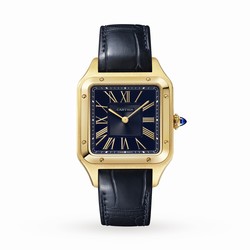 Cartier Santos-Dumont details Large Model Yellow Gold High Autonomy Quartz WGSA0077