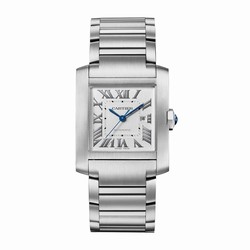 Cartier Tank Francaise details Large Model Automatic Mechanical Movement Steel WSTA0067