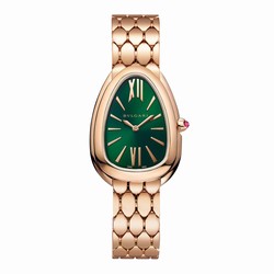 Bvlgari Serpenti Seduttori 33mm Ladies details - Green 103922